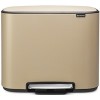 Мусорное ведро Brabantia Bo Pedal Bin 36 л (минерально-золотой)