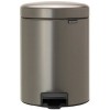 Мусорное ведро с разделителем Brabantia Pedal Bin NewIcon 2x2 л (платиновый)