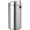 Мусорное ведро с разделителем Brabantia Touch Bin Recycle 2 x 20 л (стальной защитой от отпечатков)