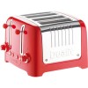Тостер Dualit 4 slot Lite Toaster (красный)