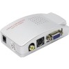Адаптер USBTOP VGA-AV (RCA)/S-Video (серебристый)