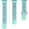 Ремешок Evolution AW40-SP01 для Apple Watch 38/40 мм (light green/midnight blue)
