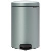 Мусорное ведро Brabantia Pedal Bin NewIcon 20 л (мятный металлик)