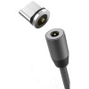 Кабель Denmen D09T USB Type-A - USB Type-C (1 м, черный)