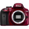 Зеркальный фотоаппарат Nikon D3400 Body (красный)