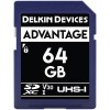 Карта памяти Delkin Devices SDXC Advantage UHS-I 64GB