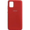 Чехол для телефона EXPERTS Cover Case для Samsung Galaxy A12 (темно-красный)