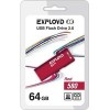 USB Flash Exployd 580 64GB (красный)