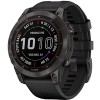 Умные часы Garmin Fenix 7 Sapphire Solar 47 мм (серый карбон/черный)