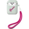 Чехол CG Mobile Guess для AirPods 1&2 GUACA2LSVSBF (голубой/фуксия)