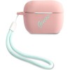 Чехол CG Mobile Guess для AirPods Pro GUACAPLSVSPG (розовый/мятный)