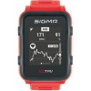 Пульсометр Sigma iD.TRI SET (красный)