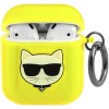 Чехол CG Mobile Karl Lagerfeld для AirPods 1&2 KLA2UCHFY (желтый)