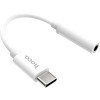 Кабель Hoco LS30 USB Type-C - 3.5 Jack (белый)