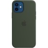 Чехол для телефона Apple MagSafe Silicone Case для iPhone 12/12 Pro (кипрский зеленый)