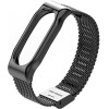 Браслет Mijobs сетчатый для Xiaomi Mi Band 2 (черный)
