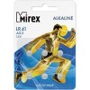 Батарейка Mirex LR41 (AG3) блистер 6 шт. 23702-LR41-E6
