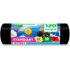 Пакеты для мусора Mirpack Standart 18 мкм 120 л (10 шт)