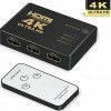 Переключатель DL-LINK 3x1 HDMI UltraHD 4K 3D + пульт ДУ, активный
