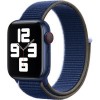 Ремешок Apple из плетеного нейлона 40 мм (черно-синий) MJFV3