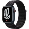 Ремешок Apple Nike из плетеного нейлона 41 мм (черный, R) ML2U3