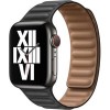 Ремешок Apple кожаный 40 мм (черный, размер S/M) MY9A2