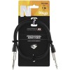 Кабель Stagg NAC1PSR 6.3 мм - 6.3 мм (1 м, черный)