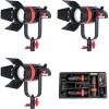 Комплект студийного света CAME-TV Q-55WMKII-3PACK