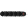 Сетевой фильтр SVEN SF-05L (черный, 1.8 м)