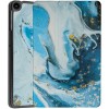 Чехол для планшета JFK Smart Case для Huawei MatePad SE 10.4 (голубой мрамор)