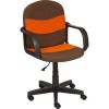 Кресло TetChair Багги, ткань (коричневый/оранжевый)