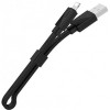 Кабель Hoco U34 microUSB/Lightning (черный)