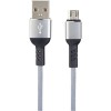 Кабель Perfeo USB Type-A - MicroUSB U4806 (1 м, серый)