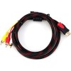Кабель USBTOP HDMI –  3 RCA