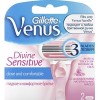 Сменные кассеты для бритья Gillette Venus Divine Sensitive (2 шт)