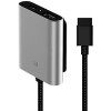 Автомобильное зарядное Xiaomi Mi Car Charger QC 3.0 USB-C/USB-A CCPJ01ZM